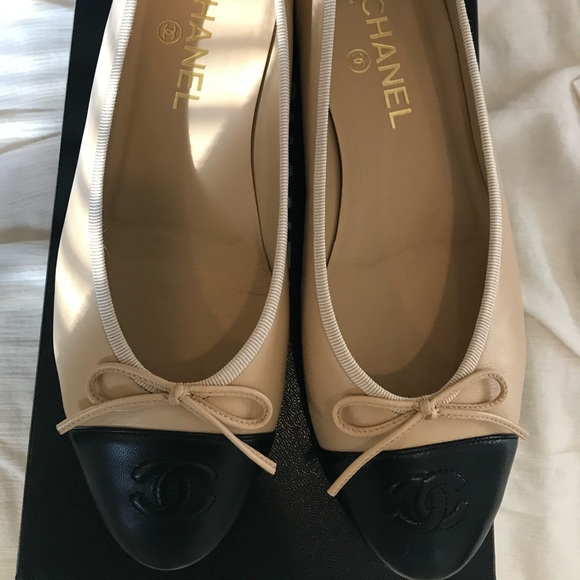 chanel classic ballerina flats